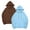 Blue, variant on Hoodies for Women Hoodie Men'S And Fashionable Casual Solid Autumn And Winter Long Sleeved Sweatshirt With Pockets 2Pc Hemlock
