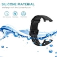 thumbnail image 4 of Sywqhk Pulsera de pulsera inteligente con correa impermeable para Xiaomi Mi Band 7 Pro (negro), 4 of 8