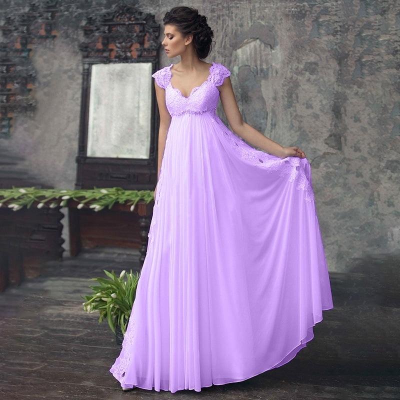 cheap plus size lavender dresses
