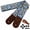 Blue Vine, variant on AODSK Cotton Embroidery Guitar Strap 2" Adjustable for Acoustic Electric Bass Ukulele with Picks Guitarists Gift