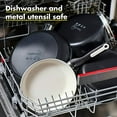 thumbnail image 5 of GreenPan Rio 16 Piece Healthy Ceramic Nonstick Cookware Pots and Pans Set, Black, 5 of 5