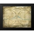 thumbnail image 2 of Allen, Kimberly 18x15 Black Modern Framed Museum Art Print Titled - Constellation Map 1, 2 of 5