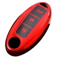 thumbnail image 1 of New Skin Full Protection Protector Shell Cover Remote Key Case Holder Key Fob Cover RED, 1 of 8