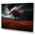thumbnail image 2 of Designart "Raging Inferno of the Storm III" Landscapes Wall Decor, 2 of 5