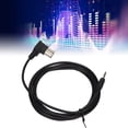 thumbnail image 1 of 8 Pin DIN To 3.5mm Adapter, Tight Connection Professional 5.9ft 3.5mm To DIN 8PIN Cable Pure Copper Core Stable  Output  for Electronic Musical Instrument, 1 of 8