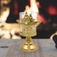 thumbnail image 4 of Portavelas de vidrio, portavelas para velas cónicas, velas de velas tealight Estrella, 4 of 7