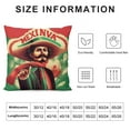thumbnail image 5 of COMIO Set of Mexican Flag Mexico Independence Day Throw Pillow Cover Decoration Pillow Covers Throw Pillow Case Cushion Case for Room Bedroom Sofa Chair Car Home Decor Gifts, 5 of 5