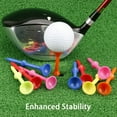 thumbnail image 3 of MesaSe 50Pcs Golf Tees High-Stability Golf Tees 3 1/4 Sturdy Golf Tee Random Color, 3 of 8