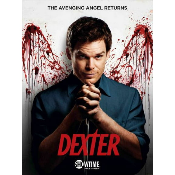Dexter poster Metal Sign 8inx 12in Art Print on Metal 8x12 Multi-Color Square Adults Poster Time