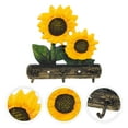 thumbnail image 2 of EeaseMX 1 percha de pared con diseño de girasol, estilo vintage, para el hogar, 2 of 7