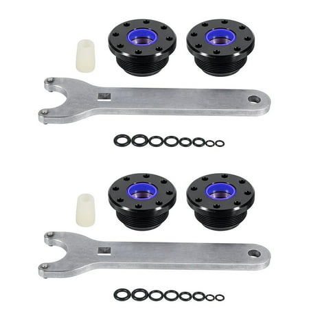 MaXpeedingrods Hydraulic Steering Cylinder Seal Repair Kit With Pin Wrench – Fits HC5340, HC5445, HC6345, Etc.