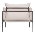 thumbnail image 4 of Seasonal Living Archipelago Hebrides Aluminum Lounge Chair in Nut Brown, 4 of 8