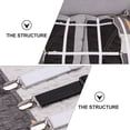 thumbnail image 2 of Couch Slipcovers Bed Sheet Clip Adjustable Mattress Topper Strap Straps Elastic Fasteners with Iron Clips Stretchy Non-slip 8 Pcs, 2 of 6
