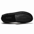 thumbnail image 6 of Big Size Men's Casual Loafers Slip On Leather Shoes Comfortable Lightweight Driving Shoes Male Moccasins Classic Penny Loafer Flats Boat Shoes Outdoor Walking Shoes, 6 of 16