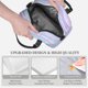 thumbnail image 3 of Easygdp Striped Gradient Caja de Almuerzo para Mujeres y Hombres, Bolsa de Almuerzo Insulada, Bolsas Reutilizables Impermeables para Viajes, Trabajo y Picnics, 3 of 7