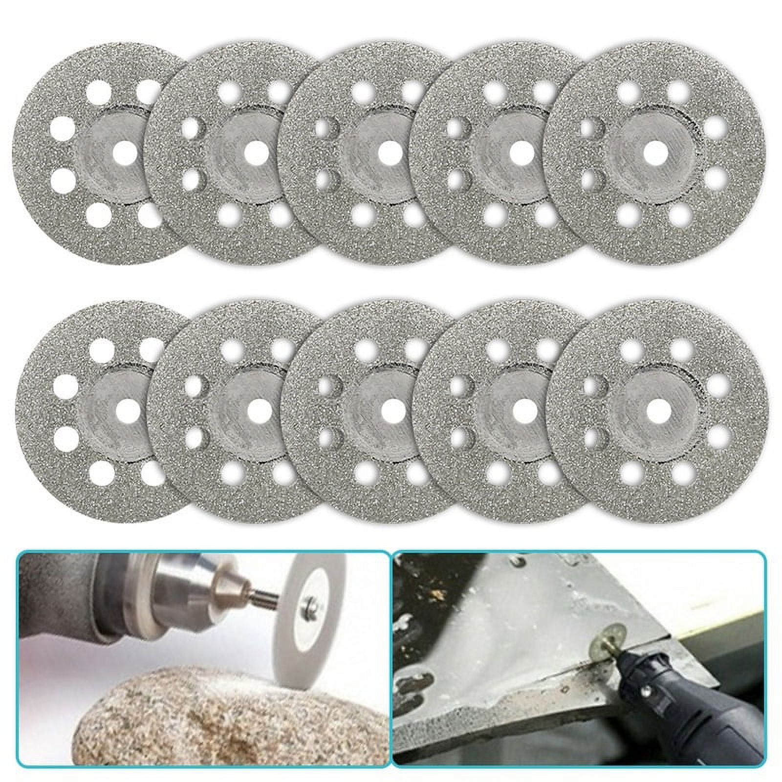 HOTBEST 31pcs/8pcs Circular Saw Blades - Rotary Tool Cutting Disc Kit Accessories, Metal Drill Cutting Discs for Wood Plastic Metal Cutting
