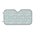 thumbnail image 6 of Lsque White Swan Car Windshield Sun Shade | Accordion Folding Style Auto Shade for Car Truck SUV Van | Blocks UV Rays Sun Visor Protector | Medium, 6 of 7