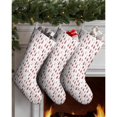 thumbnail image 3 of 3 Pcs Christmas Stockings,Pink Christmas Tree Pattern Stockings Christmas,14.8'' Xmas Stockings,Christmas Party Favors,Christmas Party Decorations,Christmas Stockings Personalized, 3 of 5