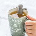thumbnail image 2 of Tea Infuser for Loose Tea Cute Tea Diffuser Fine Mesh Tea Steeper Stainless Steel and Silicone Tea Strainer for Cup and Mug, Yellow, 2 of 8