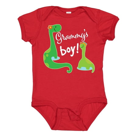

Inktastic Grammy Boy Grandson Dinosaur Gift Baby Boy Bodysuit