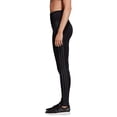 thumbnail image 3 of ADIDAS ladie's Fitted fit 3 Stripe Athletic Tights M/Black/C, 3 of 4