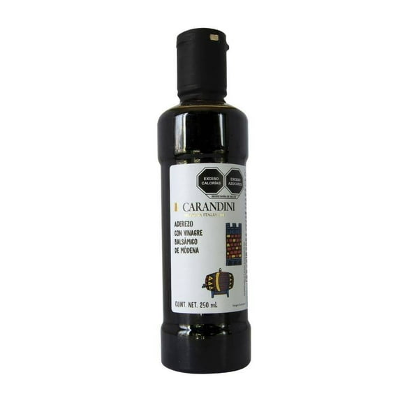 Aderezo Carandini con vinagre balsámico de módena 250 ml