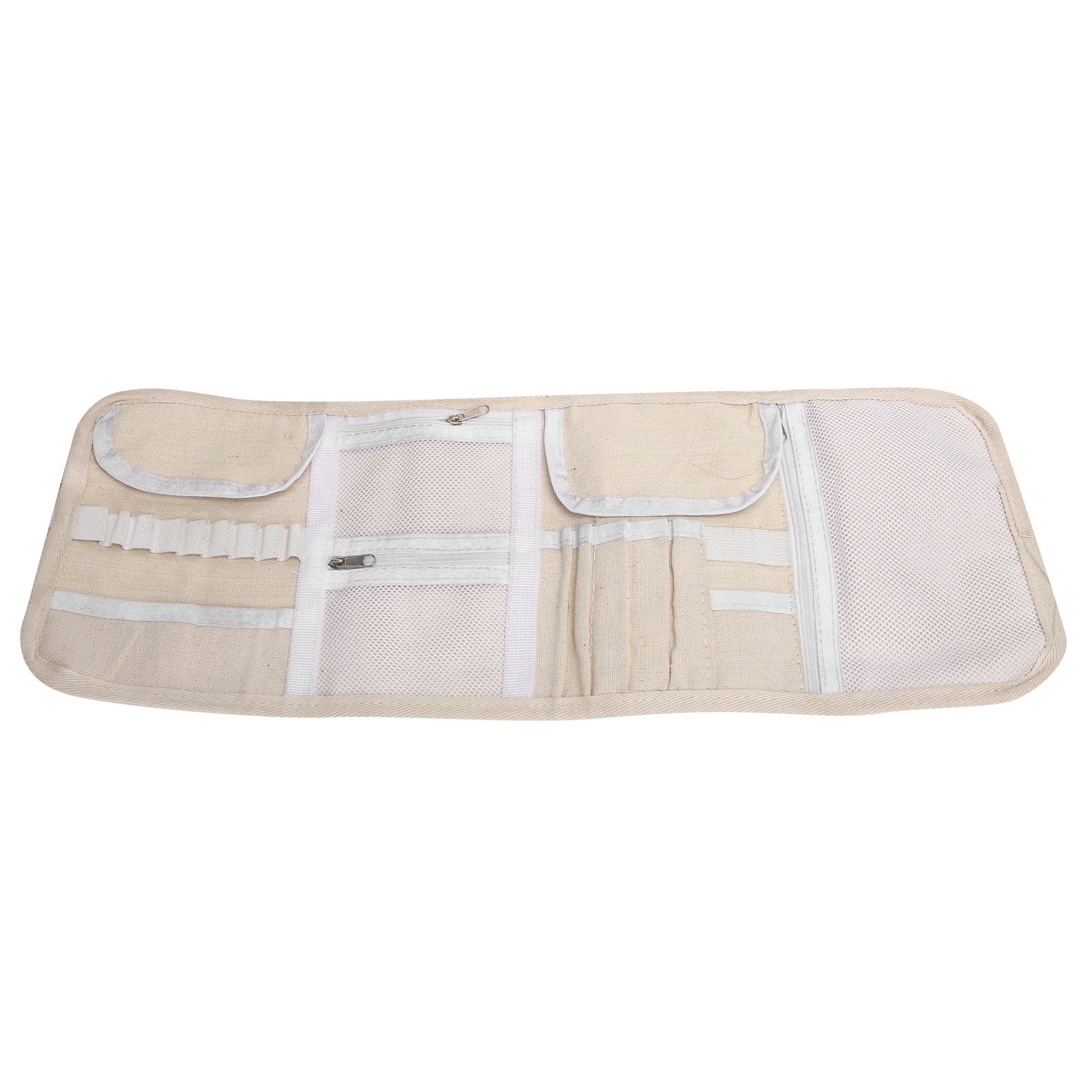 Coopay étui De Rangement Pour Aiguilles à Tricoter Avec Poignée, Organiseur De Crochet, Sac De Rangement Portable De Voyage, Compatible Aiguilles à Tricoter, Accessoires De Tricot Et Crochet, Gris