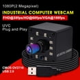 thumbnail image 2 of Webcamera_usb USB Camera 100fps Night Vision Webcam,Full HD 1080P Web Cam with IR Cut and 10pcs Led Board Lights,Day Nights Webcameras,2mp Web Cameras for Most OS (3.6mm lens webcam with IR LED board), 2 of 4