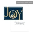 thumbnail image 3 of Masterpiece Nativity Joy Gold Foil Christmas Card Set / 16 Boxed Holiday Cards With Coordinating Gold Foil Envelopes / 5 5/8" x 7 7/8" Folded Christian Greeting Cards With Inside Verse, 3 of 6