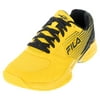 Fila Mens Volley Zone Pickleball-Tennis Shoes 12 Citron/black