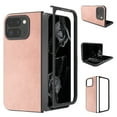 thumbnail image 5 of for Google Pixel 9 Pro Fold / Fold 2 Phone Case Cover, Classic PU Leather Hard PC Shell Ultra Thin Slim Durable Shockproof Drop Protective Lightweight Anti-Scratch Case Cover, Rosegold, 5 of 5