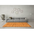 thumbnail image 3 of Ahgly Company Indoor Rectangle Abstract Orange Modern Area Rugs, 5' x 8', 3 of 4