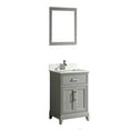 thumbnail image 2 of Vanity Art 24" Single Sink Bathroom Vanity Set with Engineered Marble Top and Free Mirror, 2 of 4