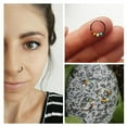 thumbnail image 5 of Retro Fashion Nose Ring Jewelry for Women Girls Birthday Valentine Anniversary Boho Nose Piercing Accessory, 5 of 8