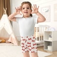 thumbnail image 7 of joogoo Crabs Cartoon Girls Lined Shorts Bike Dance Bottoms 6T, 7 of 7