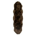 thumbnail image 4 of Super Area Rug Glam Solid Print Shag Area Rug, 2' x 6', 4 of 7