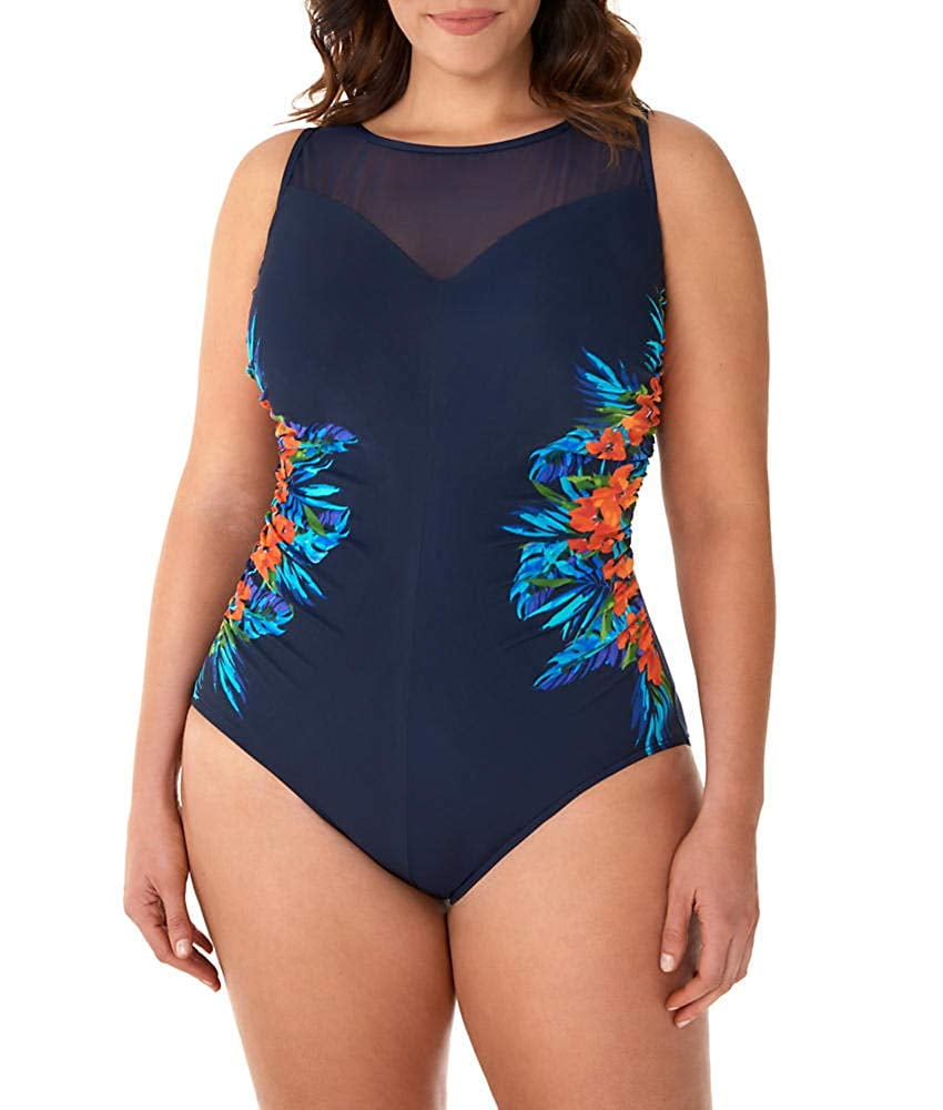miraclesuit plus size underwire