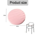 thumbnail image 2 of Chair Pad,Round Memory Foam Seat Cushion Lumbar Support Pillow for Chair - pink, 2 of 7