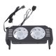 thumbnail image 1 of Radiador de Módulo de Memoria DDR, Ventilador Dual Con Control de Temperatura, Para DDR2 DDR3 DDR4 DDR5, ABS de Metal, Iluminación Argb de 5 V y 3 Pines, 1 of 7
