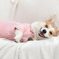 thumbnail image 6 of Pet button shirt dog knitting clothes pet pajamas dog home comfortable clothes, 6 of 6