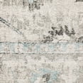 thumbnail image 5 of Oriental Weavers Windham Hand-made Wool Blend Area Rug - WIN04 - 9' x 12' - in Ivory/ Teal Blue - Vintage Inspired, Hand-Made Wool Blend Rugs, Dining, Living Room Rug, 5 of 5