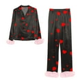 thumbnail image 5 of BILIKEYU Pink Valentine Pajama Set for Women Plus Size Inclusive, 5 of 5