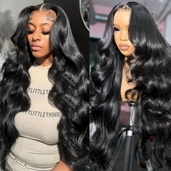 Women's Fashion Big Wave Long Curly Front Lace Wig Full Head Wig