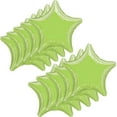 thumbnail image 2 of Lot of 10 Anagram Lime Green Star Shape Foil Mylar 19" Balloons Birthday Party Decoration, 2 of 4