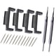 thumbnail image 2 of Kit de adaptadores de correa de reloj de 16 mm y 22 mm para GW-M5610, 110, 100, 120, 150, 8900, G-5600, 6900, 9052, 8900 y 300 , Negro, 2 of 7