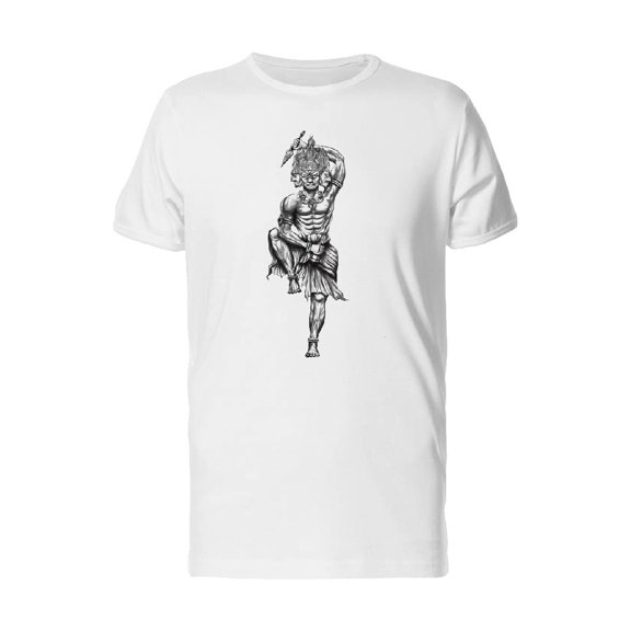 Japanese Titan God Tattoo Tee Men's -Image by Shutterstock