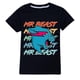 thumbnail image 1 of 7-14 años Niños Adolescentes Niños Niñas Mr Beast Lightning Cat Camiseta de manga corta Tops casuales Regalos, 1 of 1
