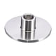 thumbnail image 1 of Guía de plantillas para enrutador Accesorio para enrutador portátil multifuncional de acero inoxidable 12 cm de diámetro exterior, 1 of 8