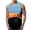 Orange, variante sur Débardeur pour Hommes Prêt pour l'Été Gilet Sans Manches Respirant avec Impression Numérique 3D pour un Confort Quotidien et à la Plage