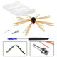 thumbnail image 4 of Kit de cepillo de limpieza flexible con cepillo de barrido de chimenea para limpieza de humos de chimenea, 4 of 5